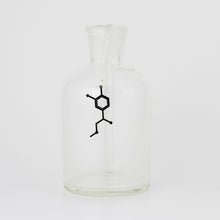 Adrenaline Molecule Necklace in Black Acrylic