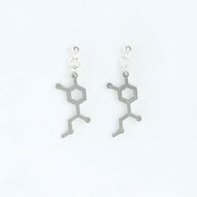 Adrenaline Molecule Studs in Stainless Steel