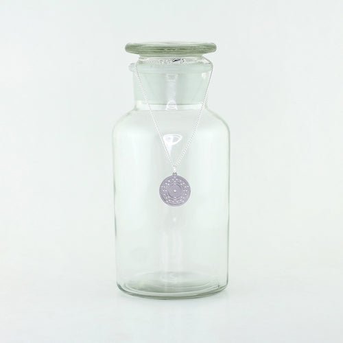 Arsenic Bohr Model Atom Necklace in Stainless Steel