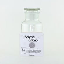 Arsenic Bohr Model Atom Necklace in Stainless Steel on Card for Retail