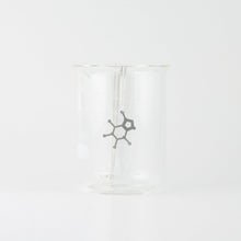 Caffeine Molecule Necklace in Stainless Steel