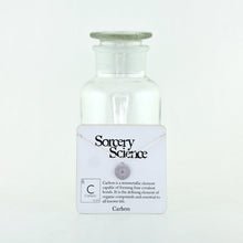 Caron Bohr Model Atom Necklace in Stainless Steel on Card for Retail