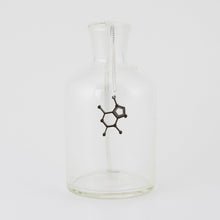 Chocolate Molecule Necklace in Brown Acrylic