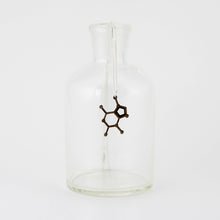 Chocolate Molecule Necklace in Walnut
