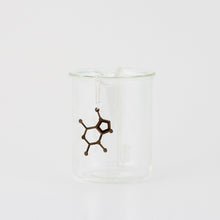 Chocolate Molecule Necklace in Walnut