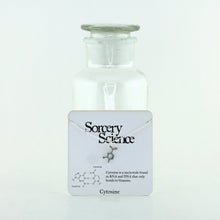 Cytosine Molecule Charm Necklace in Stainless Steel on Card for Retail