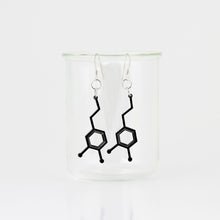Dopamine Earrings in Black Acrylic