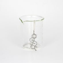 Estrogen Molecule Necklace in Stainless Steel