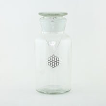 Honeycomb and Bee Necklace