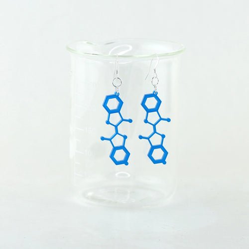 Indigo Pigment Earrings