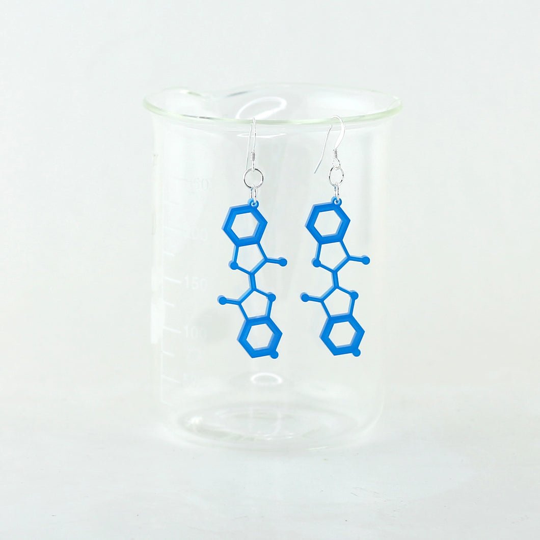 Indigo Pigment Earrings