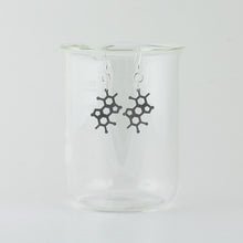 Melanin Molecule Earrings in Stainless Steel