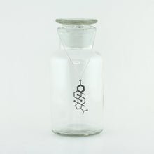 Progesterone Molecule Necklace in Stainless Steel