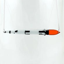 Saturn V Rocket Ship Necklace