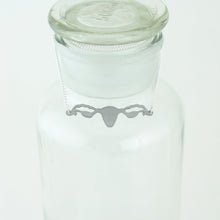 Small Uterus Necklace in Stainless Steel