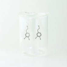 Dopamine Molecule Earrings in Stainless Steel