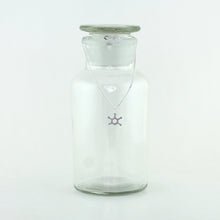 Thymine Molecule Charm Necklace in Stainless Steel